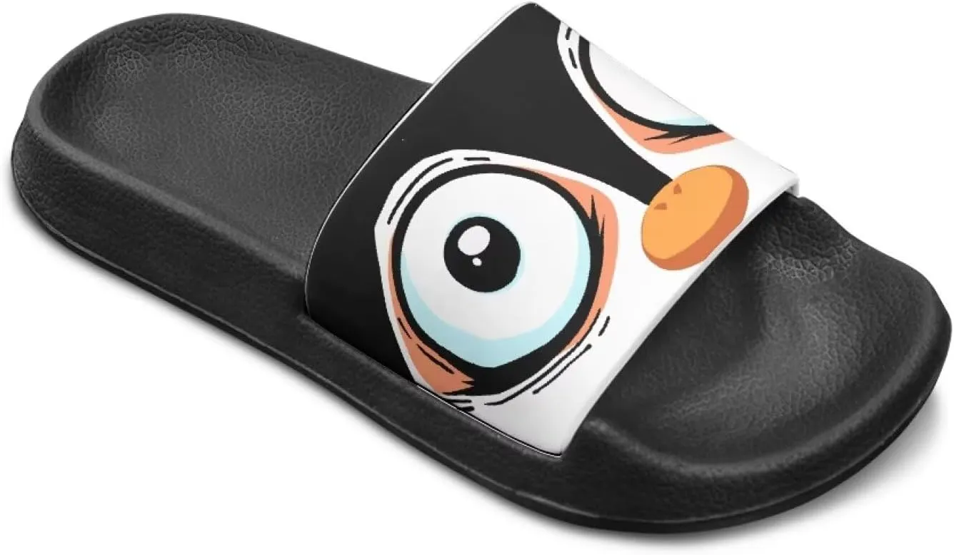Kids Slides Slipper Anti Slip Open Toe Summer Beach Sandals for Boys Girls Soft and Comfy