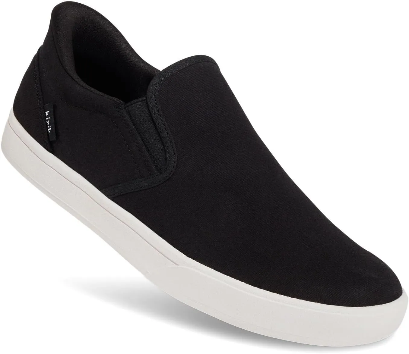 Kizik 'Venice' Comfortable, Breathable, Stretch Canvas Slip-On Sneakers - Hands-Free, Orthopedic, Travel & Everyday Casual Shoes for Men, Women, Elderly
