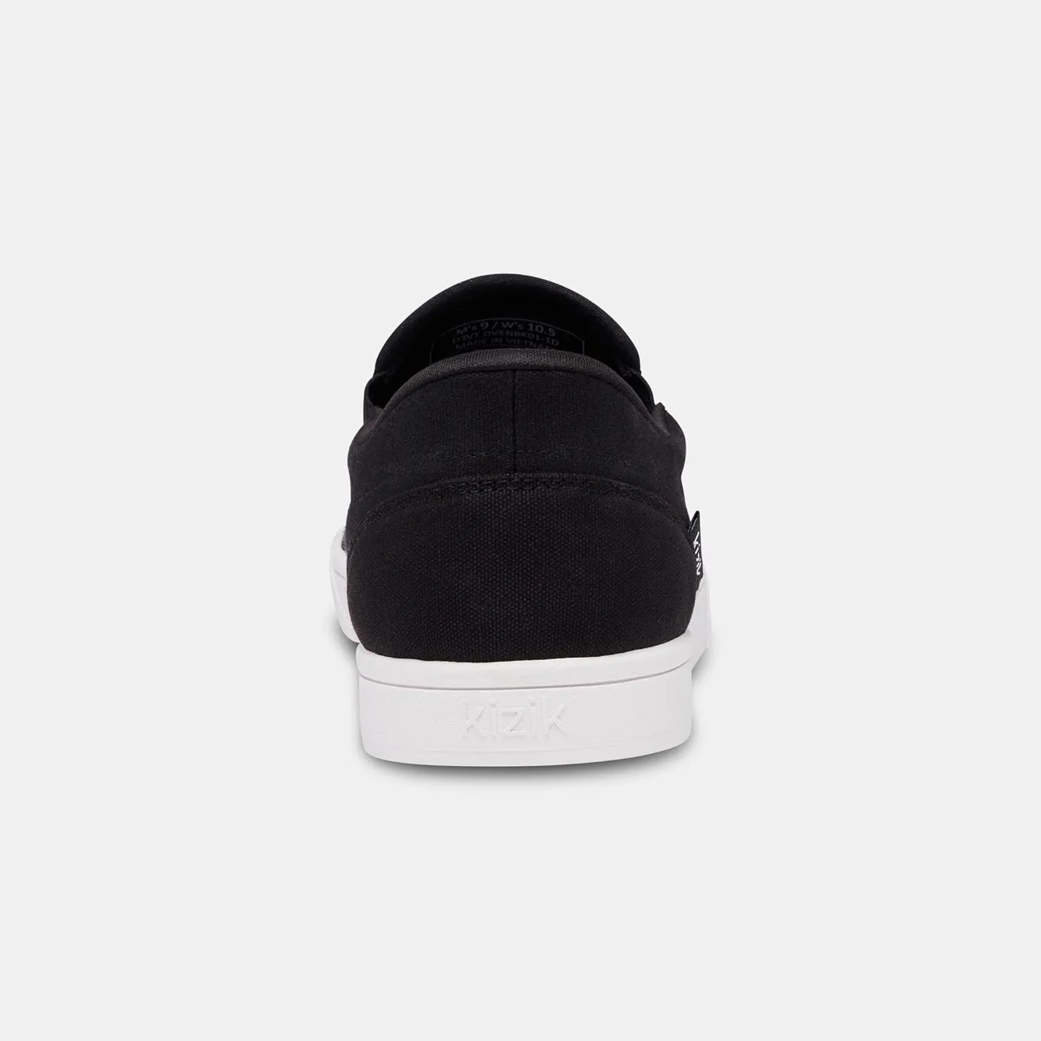 Kizik 'Venice' Comfortable, Breathable, Stretch Canvas Slip-On Sneakers - Hands-Free, Orthopedic, Travel & Everyday Casual Shoes for Men, Women, Elderly