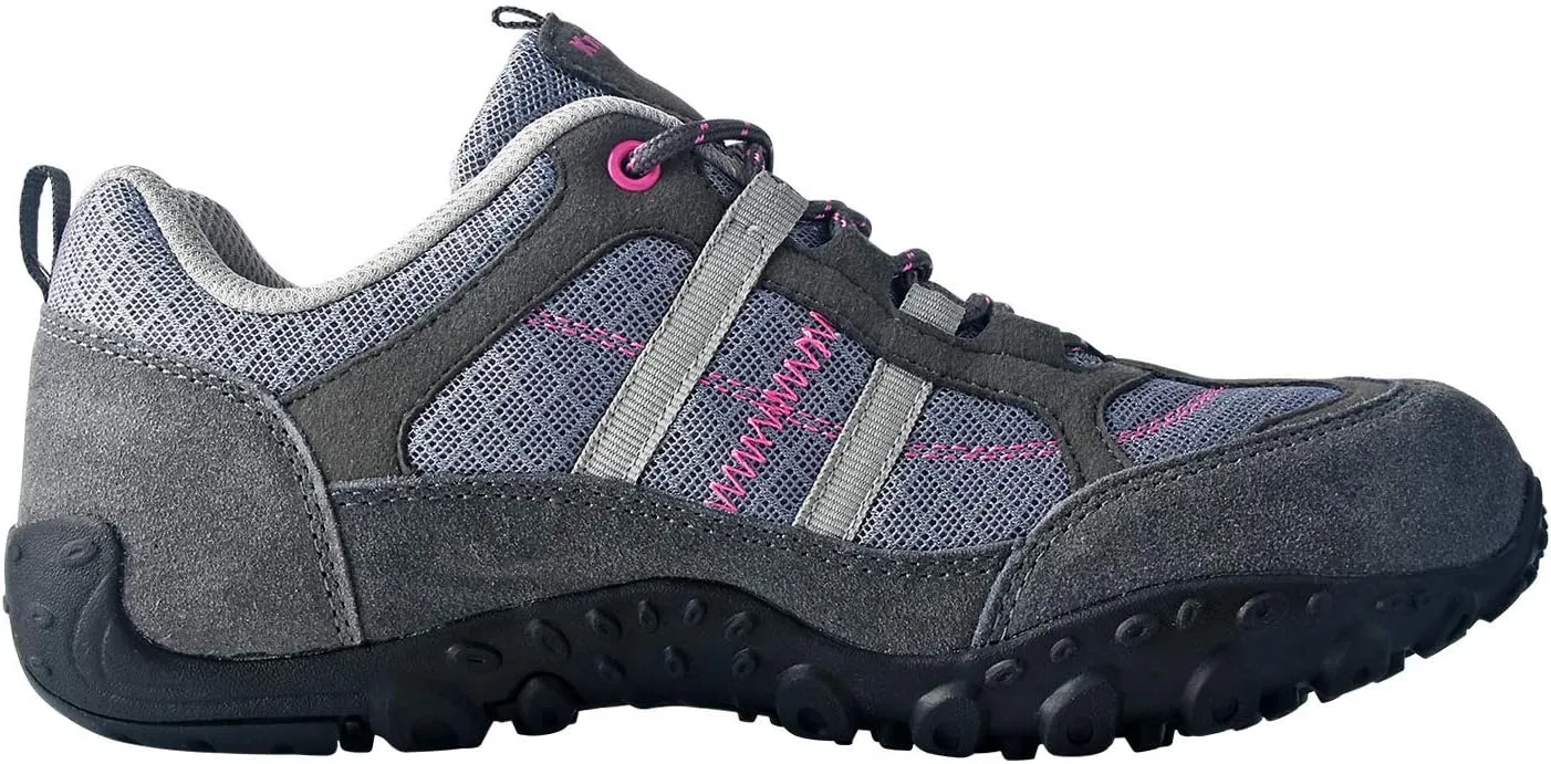 Knixmax Womens Hiking Shoes Lightweight Non-Slip Climbing Trekking Sneakers for Woman Camping Backpacking Shoe Summer Hiker Shoes