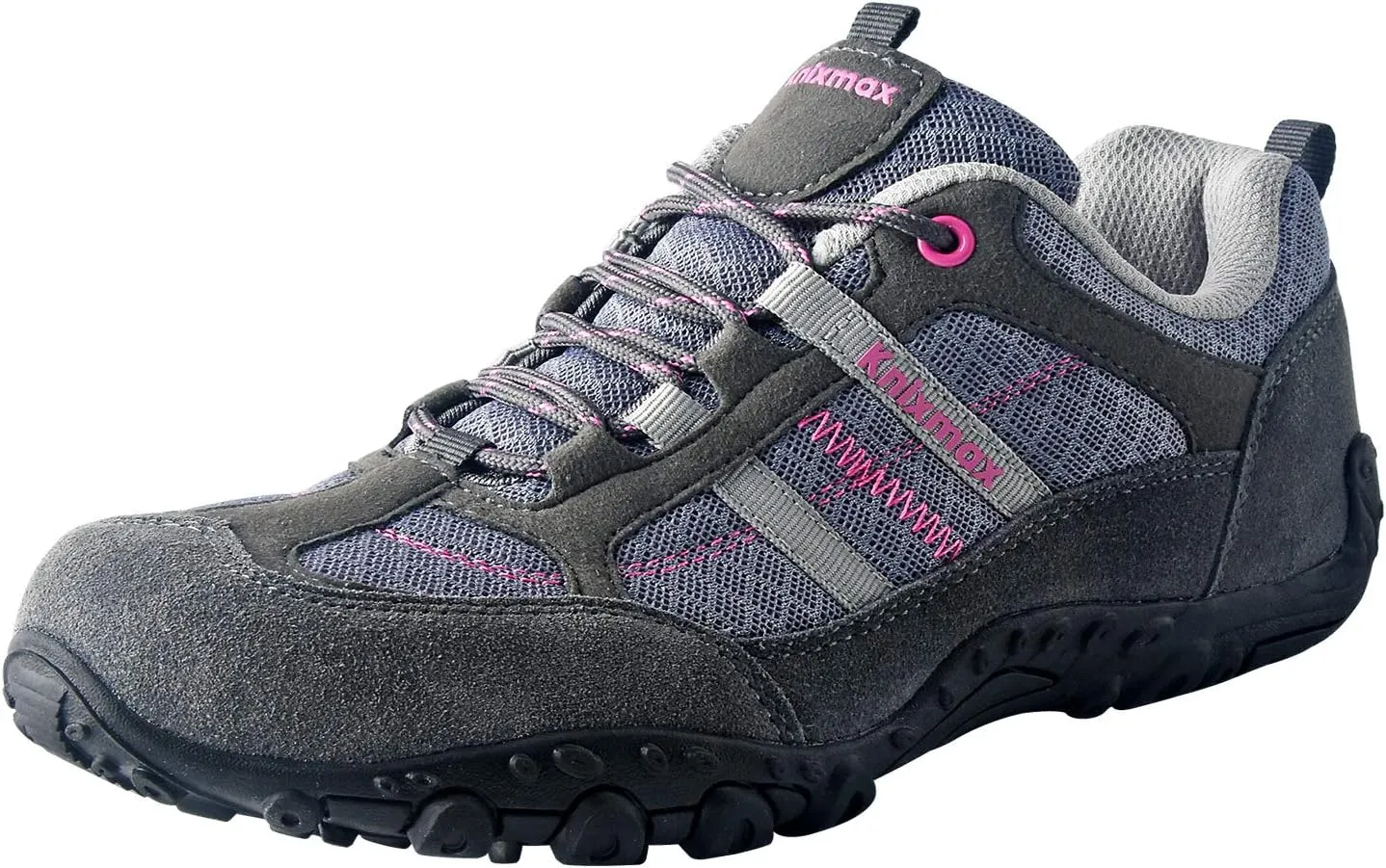 Knixmax Womens Hiking Shoes Lightweight Non-Slip Climbing Trekking Sneakers for Woman Camping Backpacking Shoe Summer Hiker Shoes