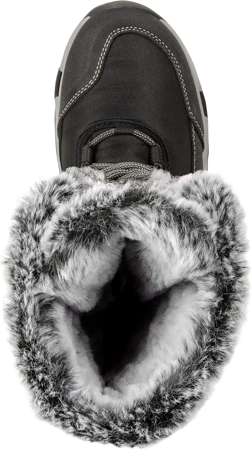 Korkers Women's South Lake Winter Boots - Extra Cozy and Waterproof - Includes Interchangeable TrailTrac Sole