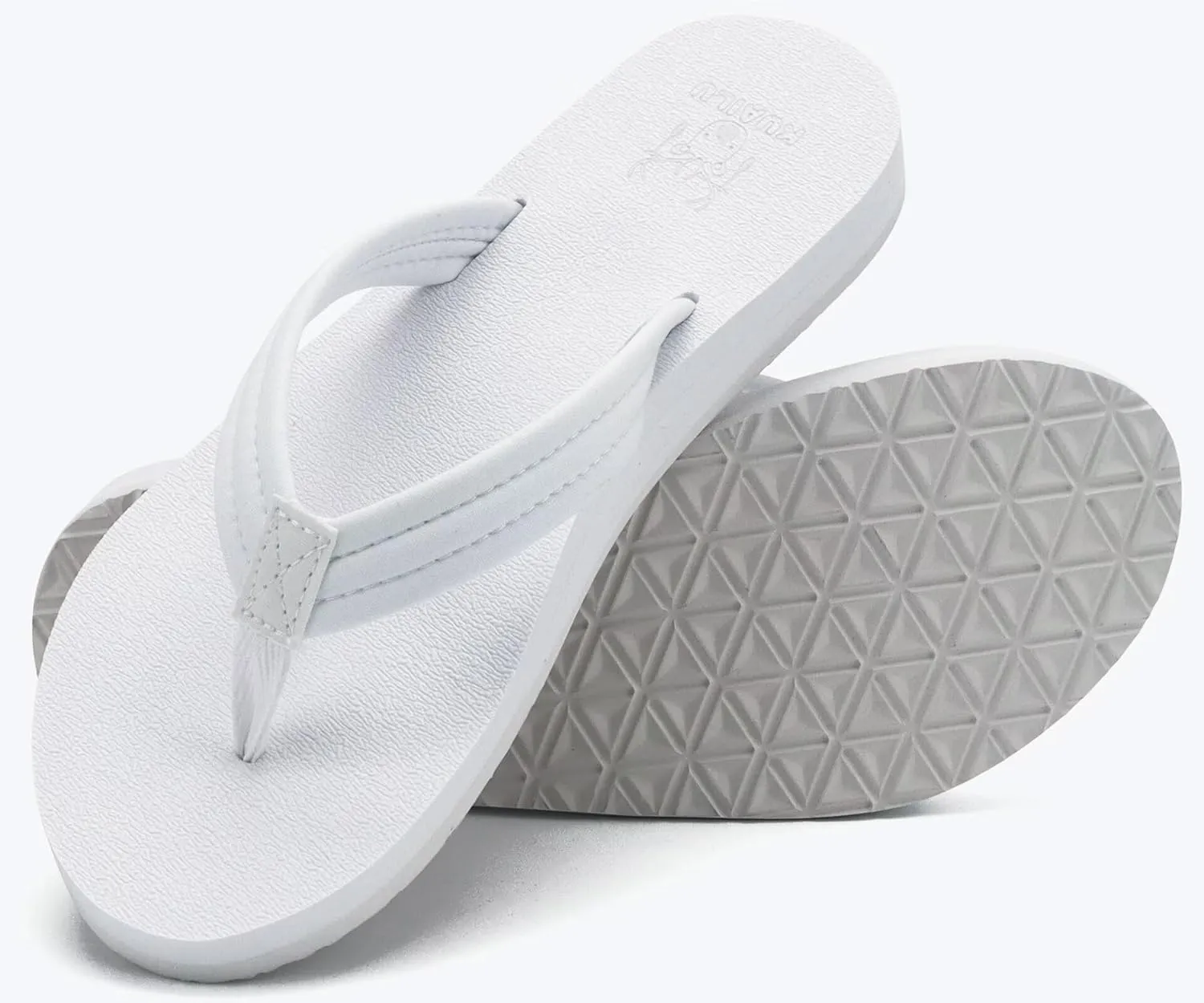 KuaiLu Womens Arch Support Flip Flops Ladies Comfort Lightweight Soft Yoga Mat Cushion Walking Thong Sandals