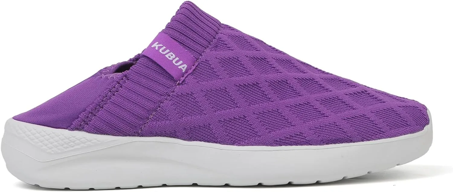 KUBUA Mens Womens Slippers Indoor Lightweight House Shoes Outdoor Breathable Slip on Loafers