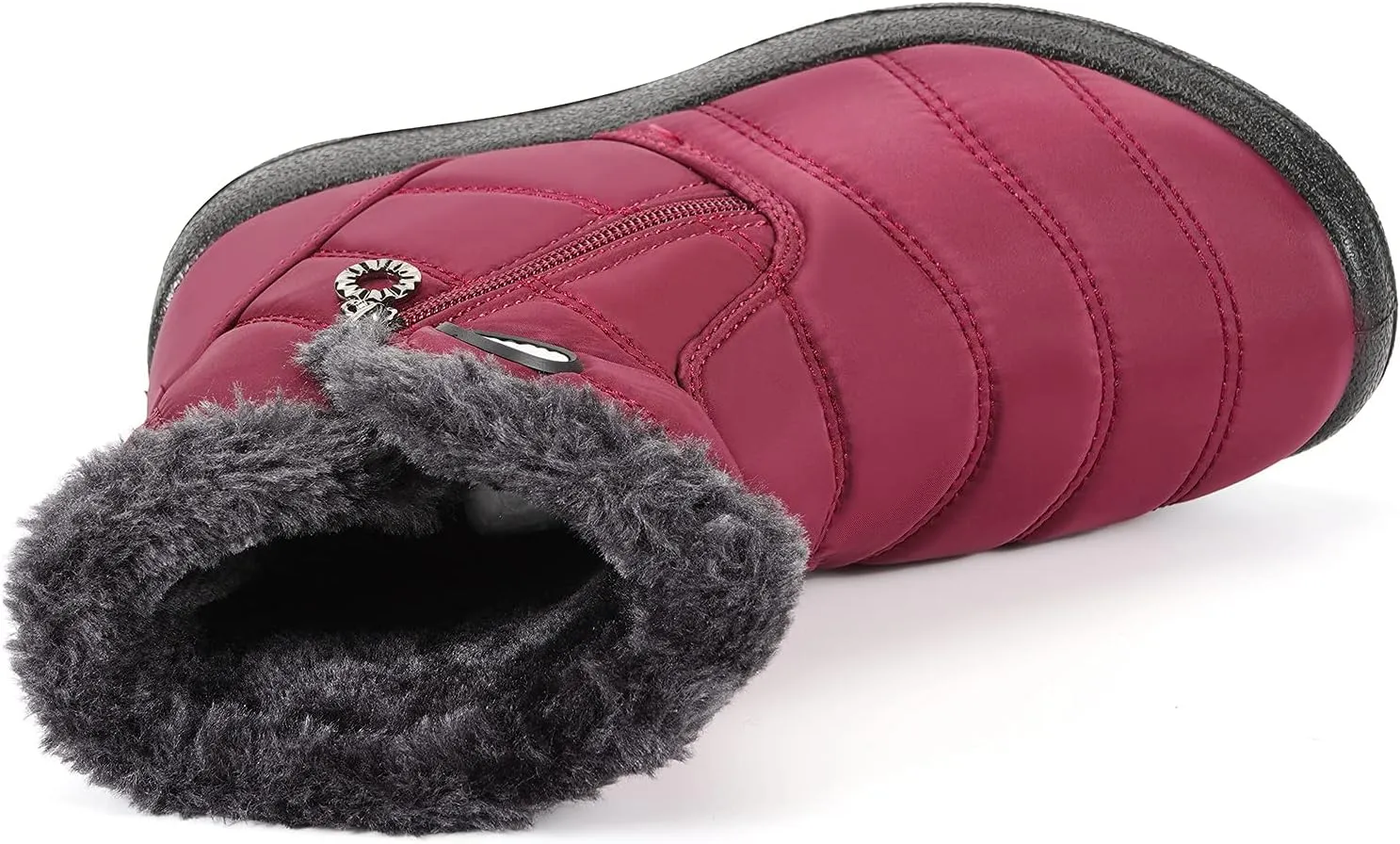 KVbabby Girls' Boys' Snow Boots Winter Boots Ankle Boots Kids Boots Warm Fur Anti-Slip