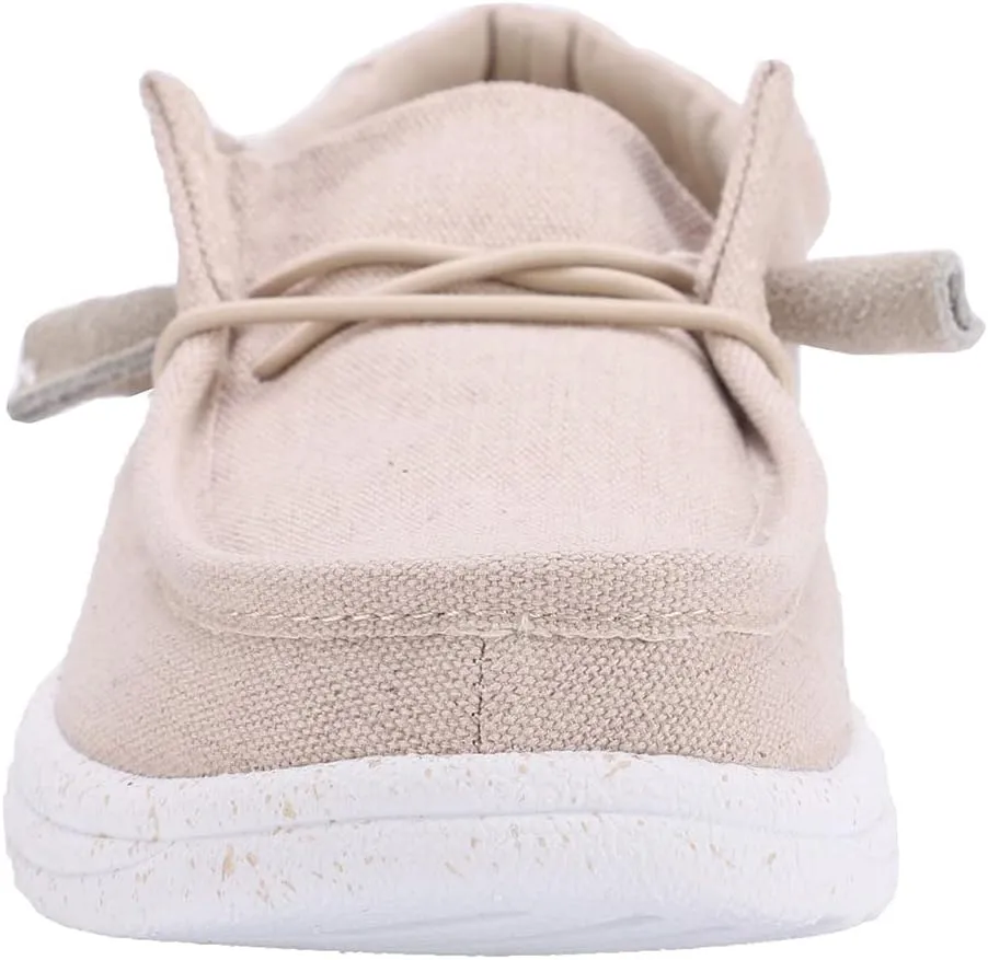 Lamo Women's Paula Lightweight Water-Resistant Canvas Slip-On Casual Shoes with Hyper-Cushion Footbed