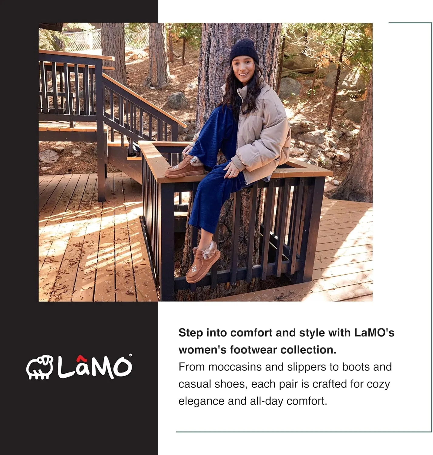Lamo Women's Paula Lightweight Water-Resistant Canvas Slip-On Casual Shoes with Hyper-Cushion Footbed