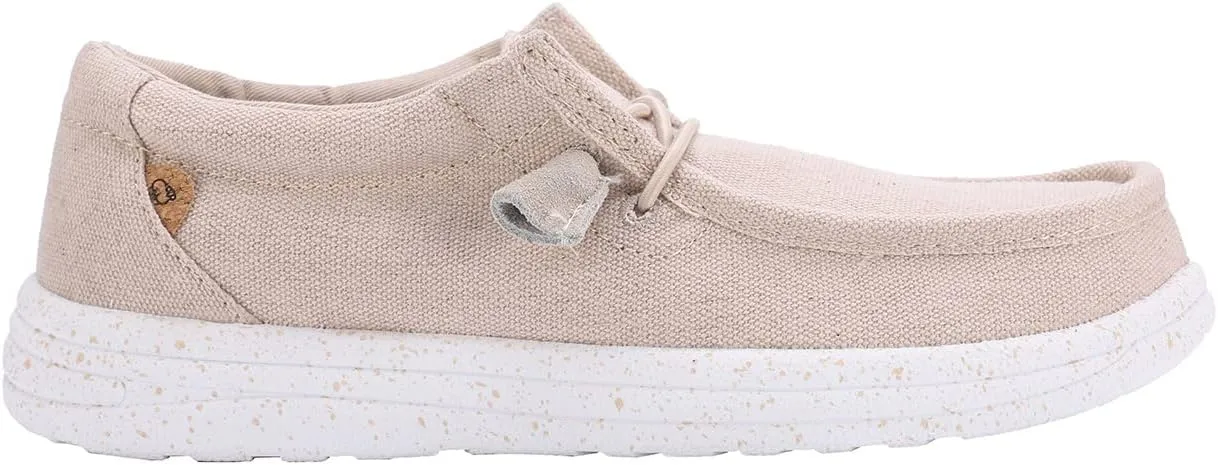 Lamo Women's Paula Lightweight Water-Resistant Canvas Slip-On Casual Shoes with Hyper-Cushion Footbed