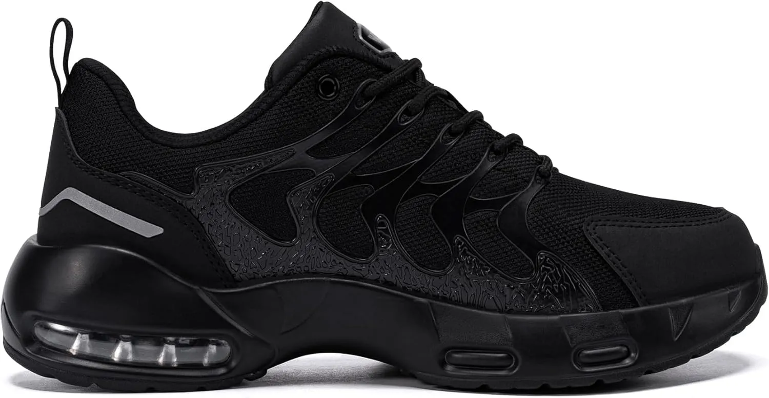 LARNMERN Steel Toe Shoes for Men Lightweight Safety Shoes Work Air Cushion Construction Zapatos Punta de Acero para Hombres