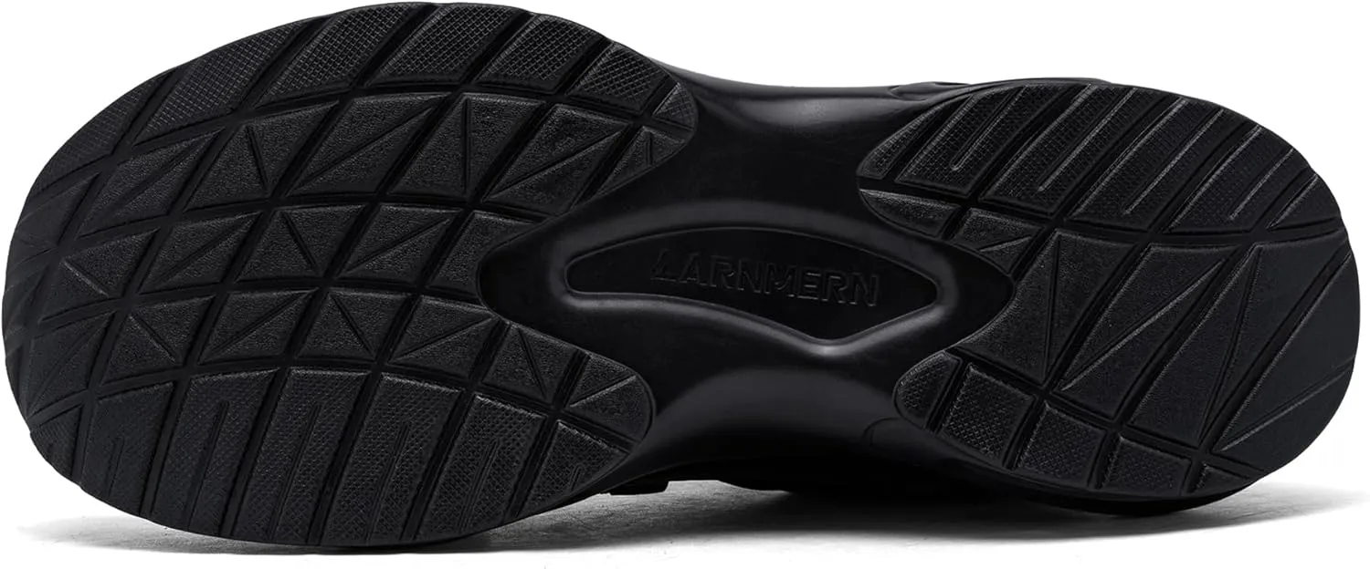 LARNMERN Steel Toe Shoes for Men Lightweight Safety Shoes Work Air Cushion Construction Zapatos Punta de Acero para Hombres