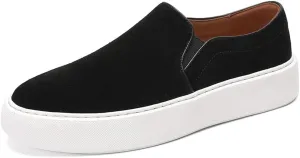 Loafers for Men - Genuine Leather Slip-On Loafers with Cloud Comfort | Cushioned Dress Shoes for All-Day Wear