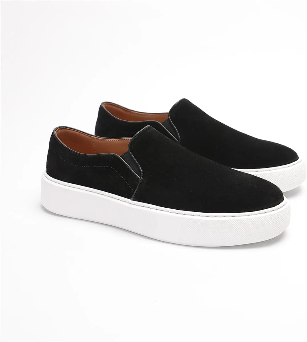 Loafers for Men - Genuine Leather Slip-On Loafers with Cloud Comfort | Cushioned Dress Shoes for All-Day Wear