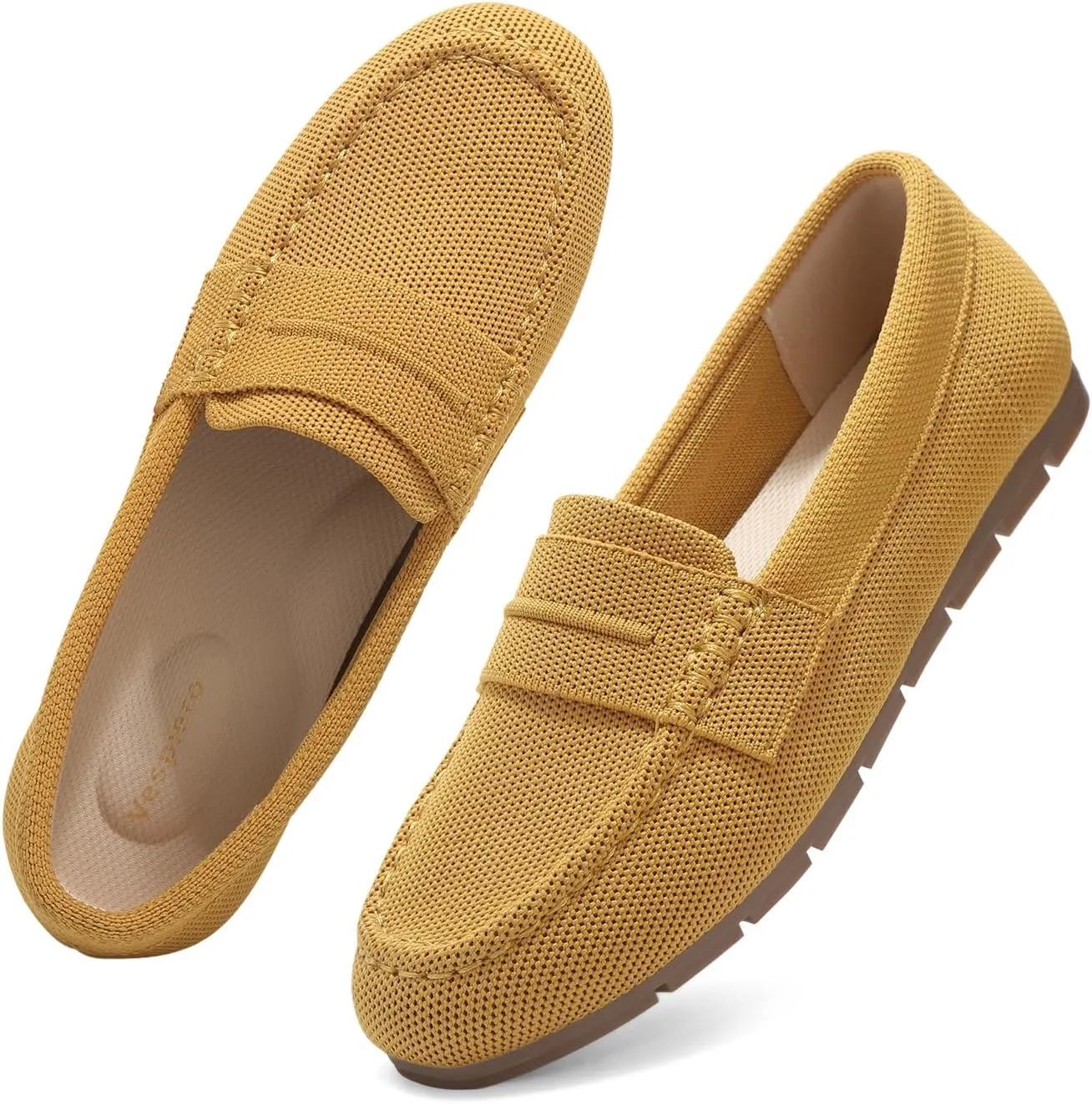 Loafers for Women Comfortable Slip on Work Flats Shoes Womens Dressy Casual Walking Shoes