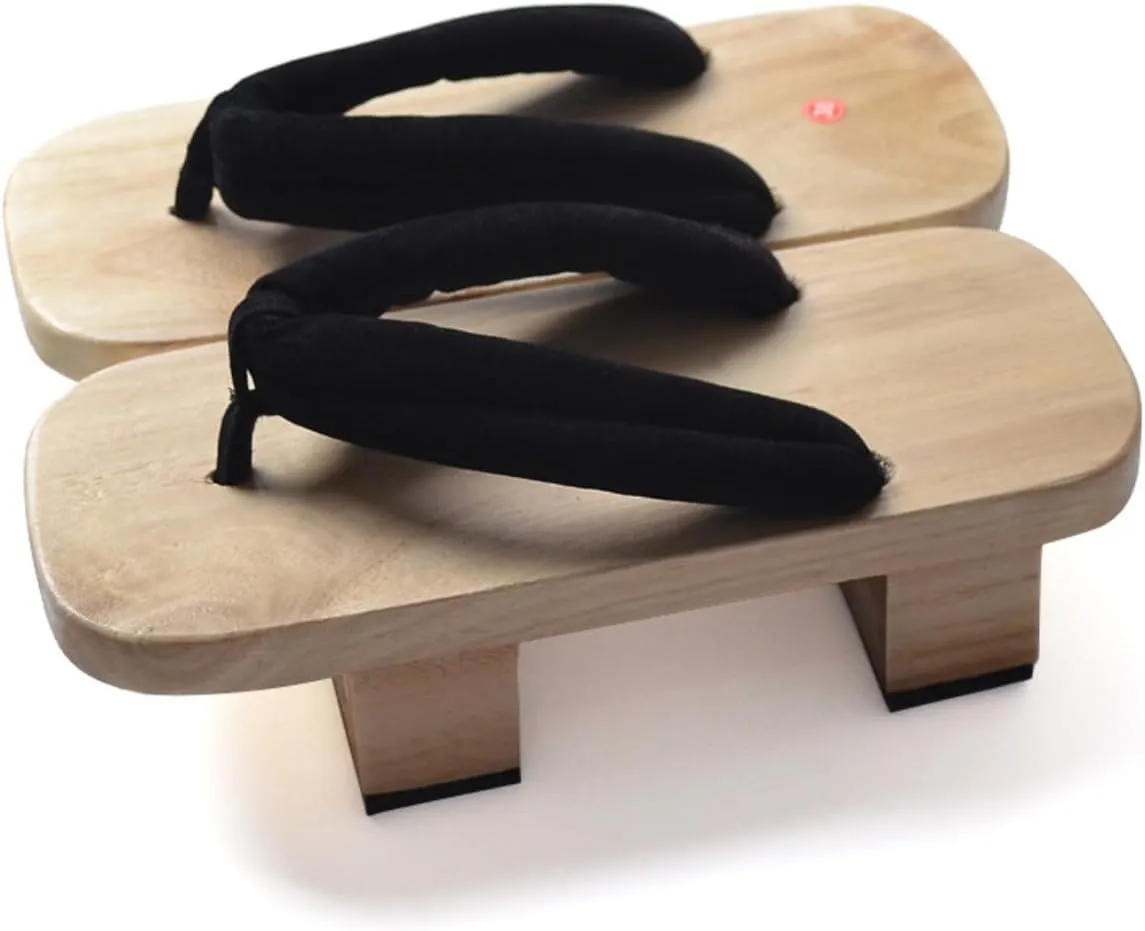 Loizziuy Women's White Wooden Clogs Slippers Sandals - Height-Increasing, Cosplay Ready, Summer, Women's Size