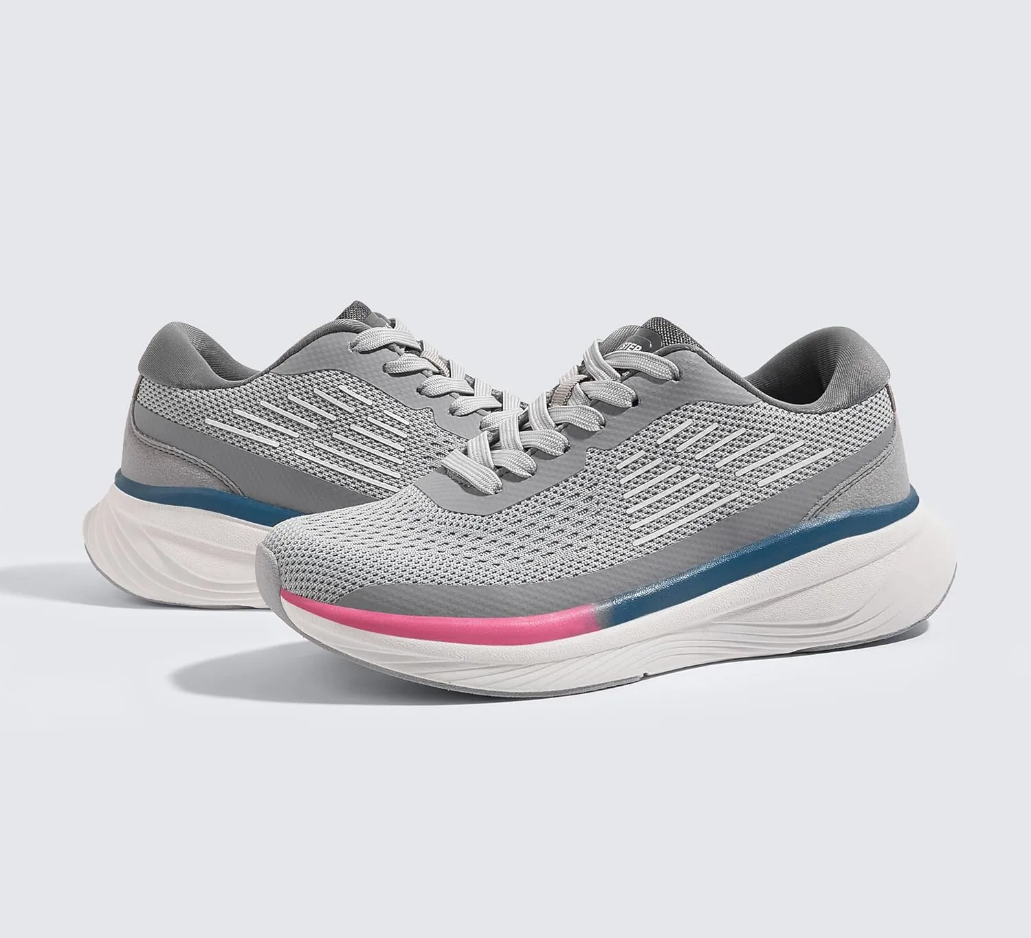 LUCKY STEP Women Running Shoes Chunky Tennis Workout Athletic Sports Gym Sneakers Cross Training Hiking Breathable Non Slip Walking Shoes