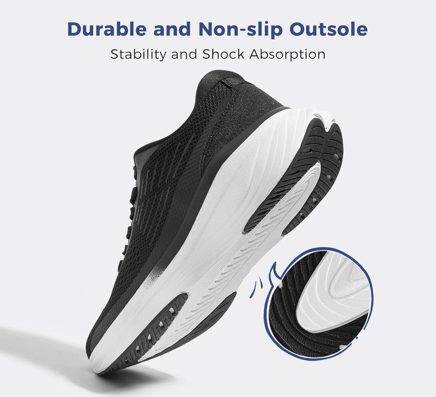 LUCKY STEP Women Running Shoes Chunky Tennis Workout Athletic Sports Gym Sneakers Cross Training Hiking Breathable Non Slip Walking Shoes