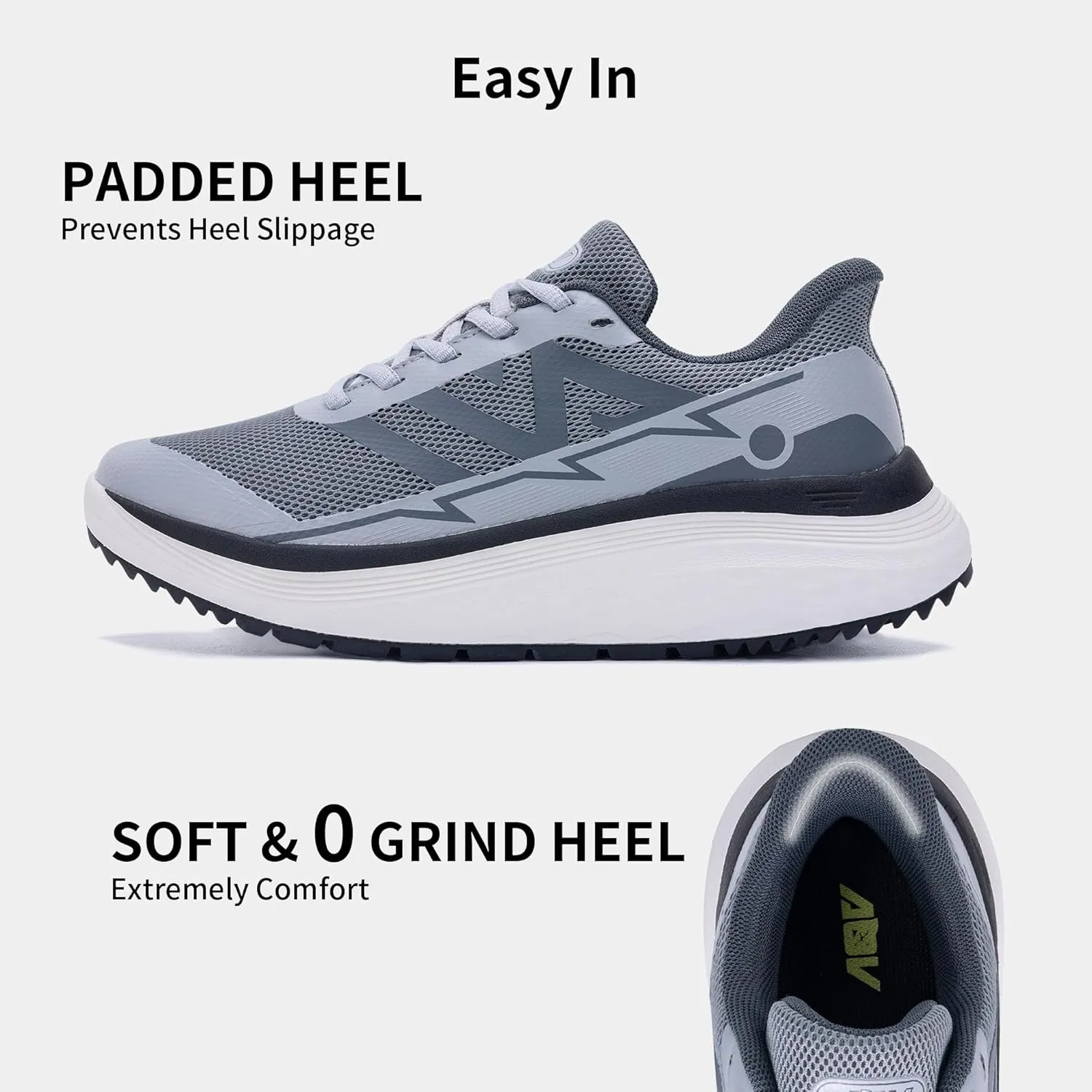 MAFEKE Womens Orthotic Walking Shoes Arch Support Slip On Plantar FasciitisTennis Shoes Comfortable Breathable Sneakers for Foot Heel Pain Relief US 7-11