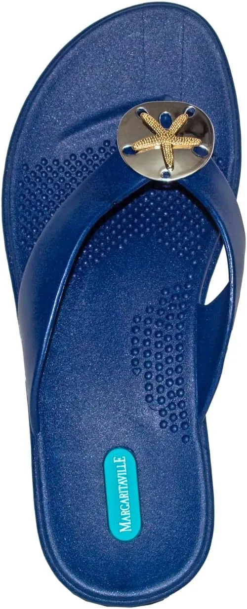 Margaritaville Women's Soft Matte Finish Eco Flip Flop