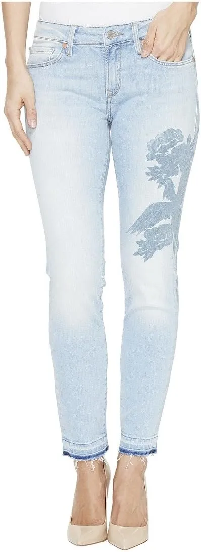 Mavi Women's Adriana Ankle Mid-Rise Super Skinny Jeans
