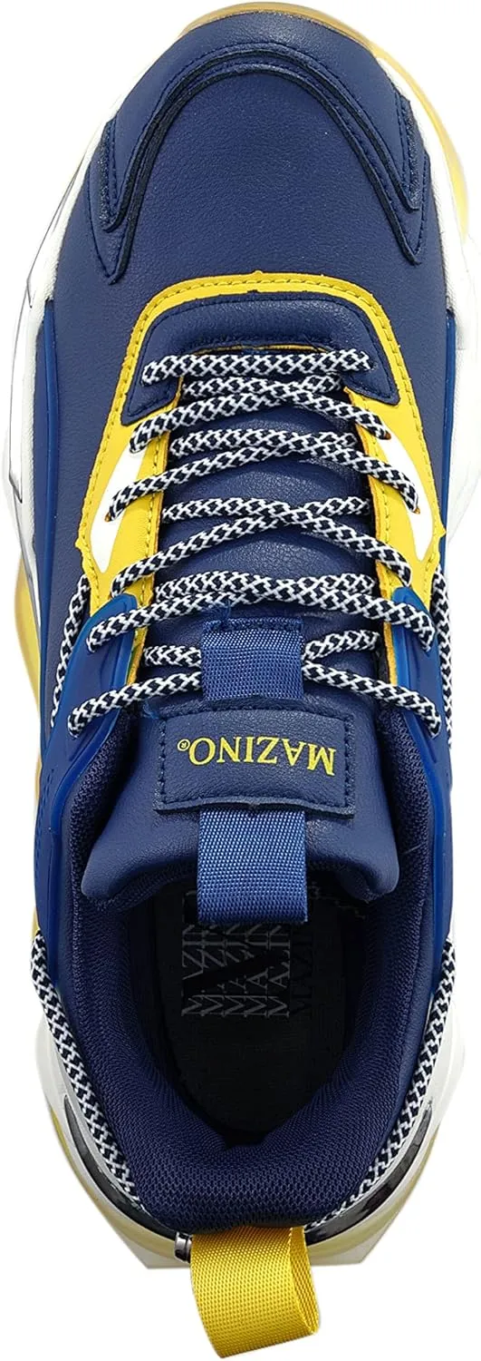 Mazino Glacier Fashion Chunky Sneakers for Men - Men's Athleisure Casual Shoes