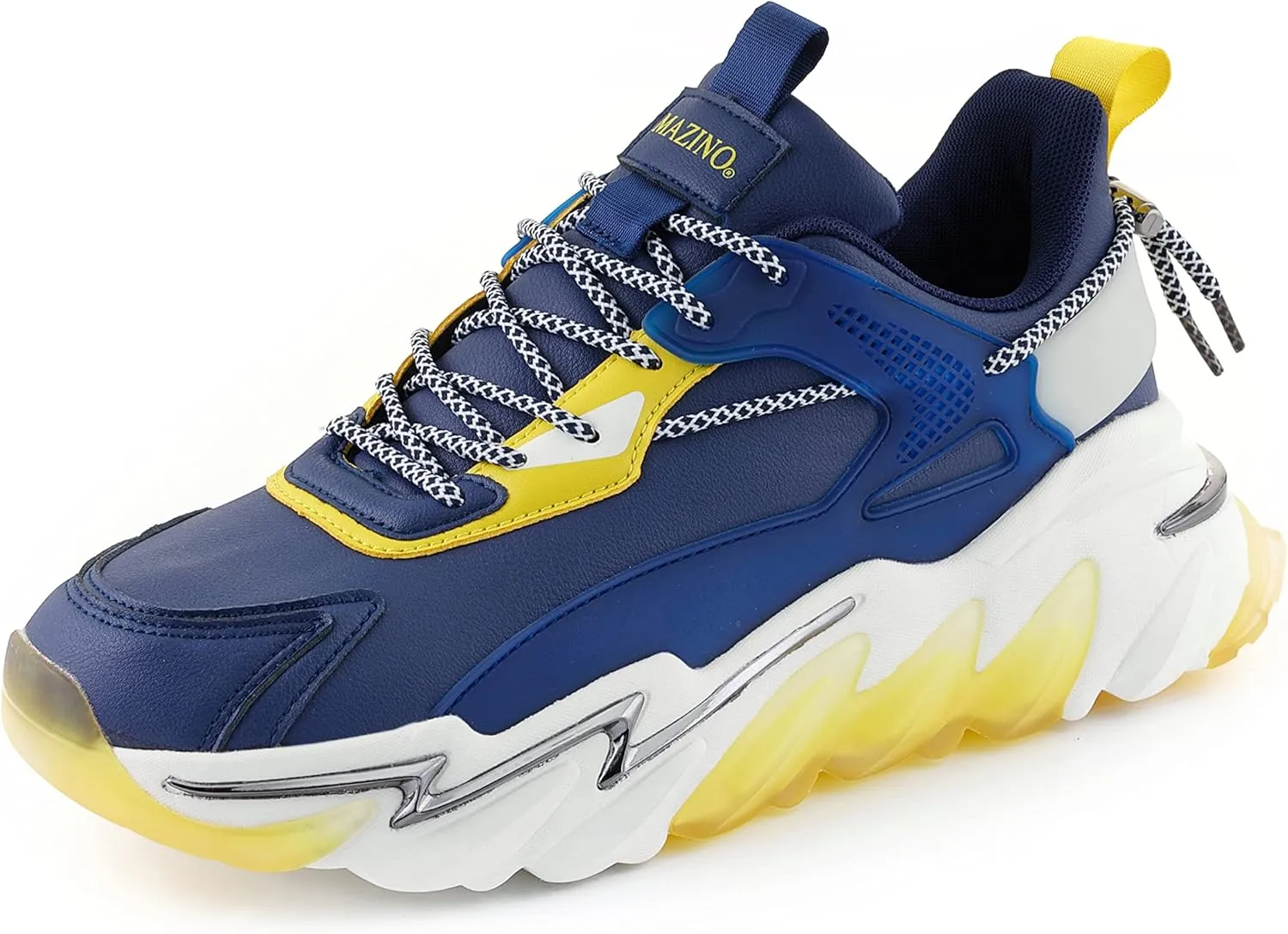 Mazino Glacier Fashion Chunky Sneakers for Men - Men's Athleisure Casual Shoes