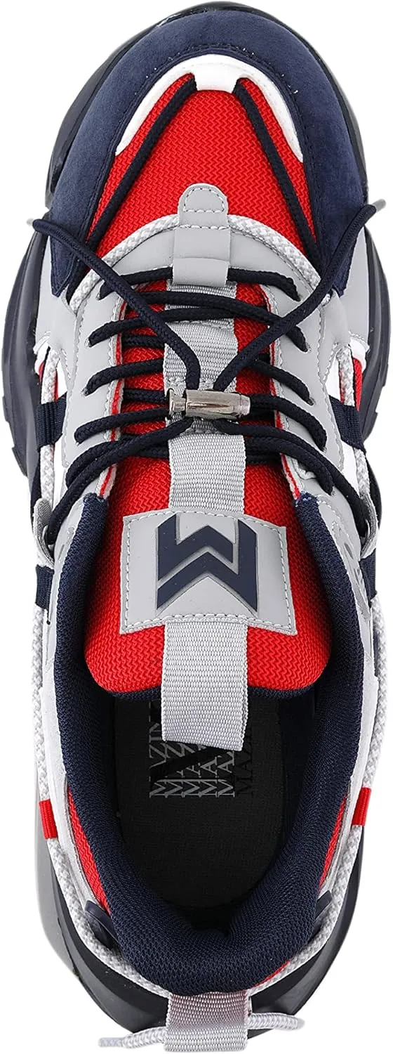 Mazino Oasis Fashion Chunky Sneakers for Men -Men's Athleisure Casual Shoes