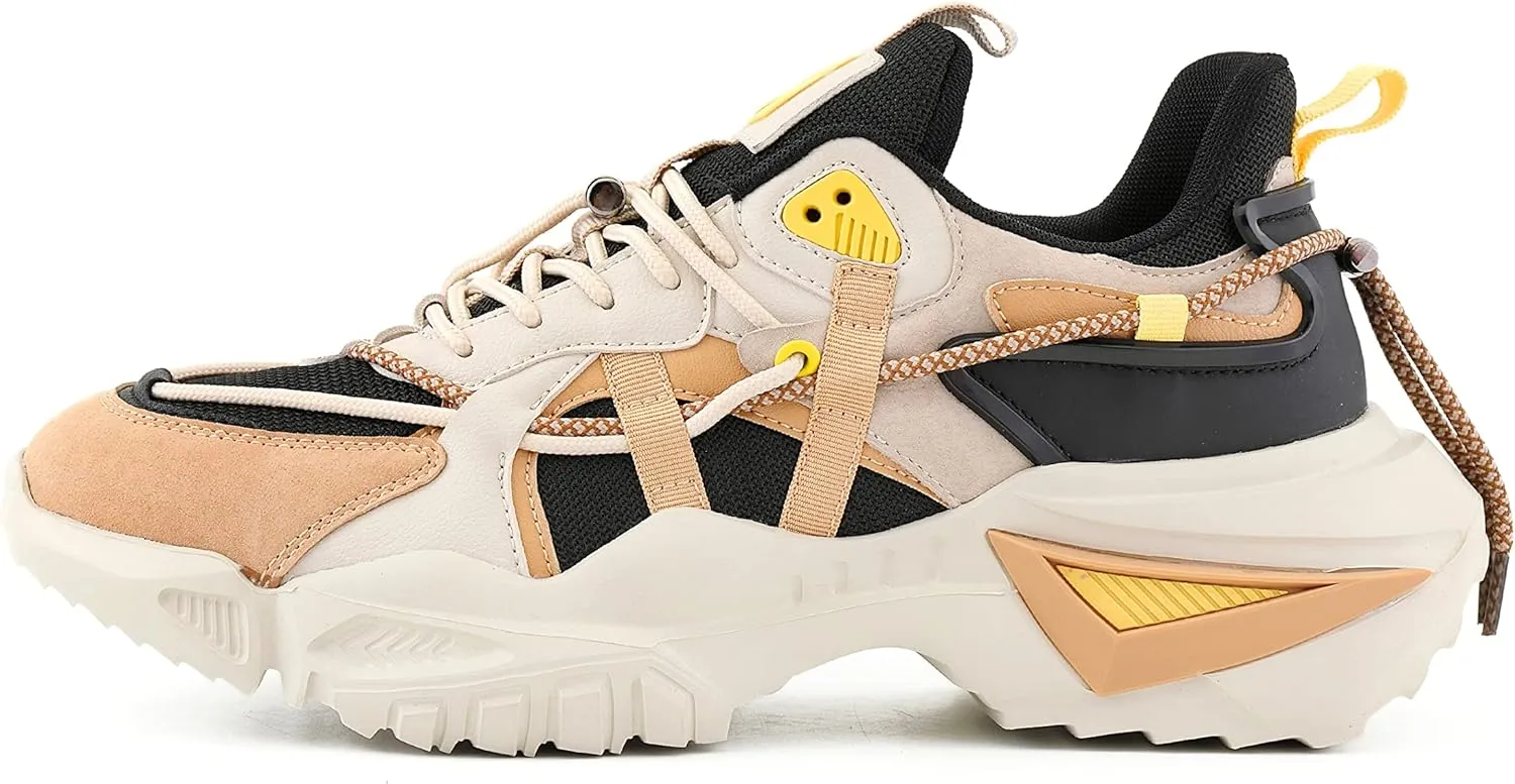 Mazino Oasis Fashion Chunky Sneakers for Men -Men's Athleisure Casual Shoes