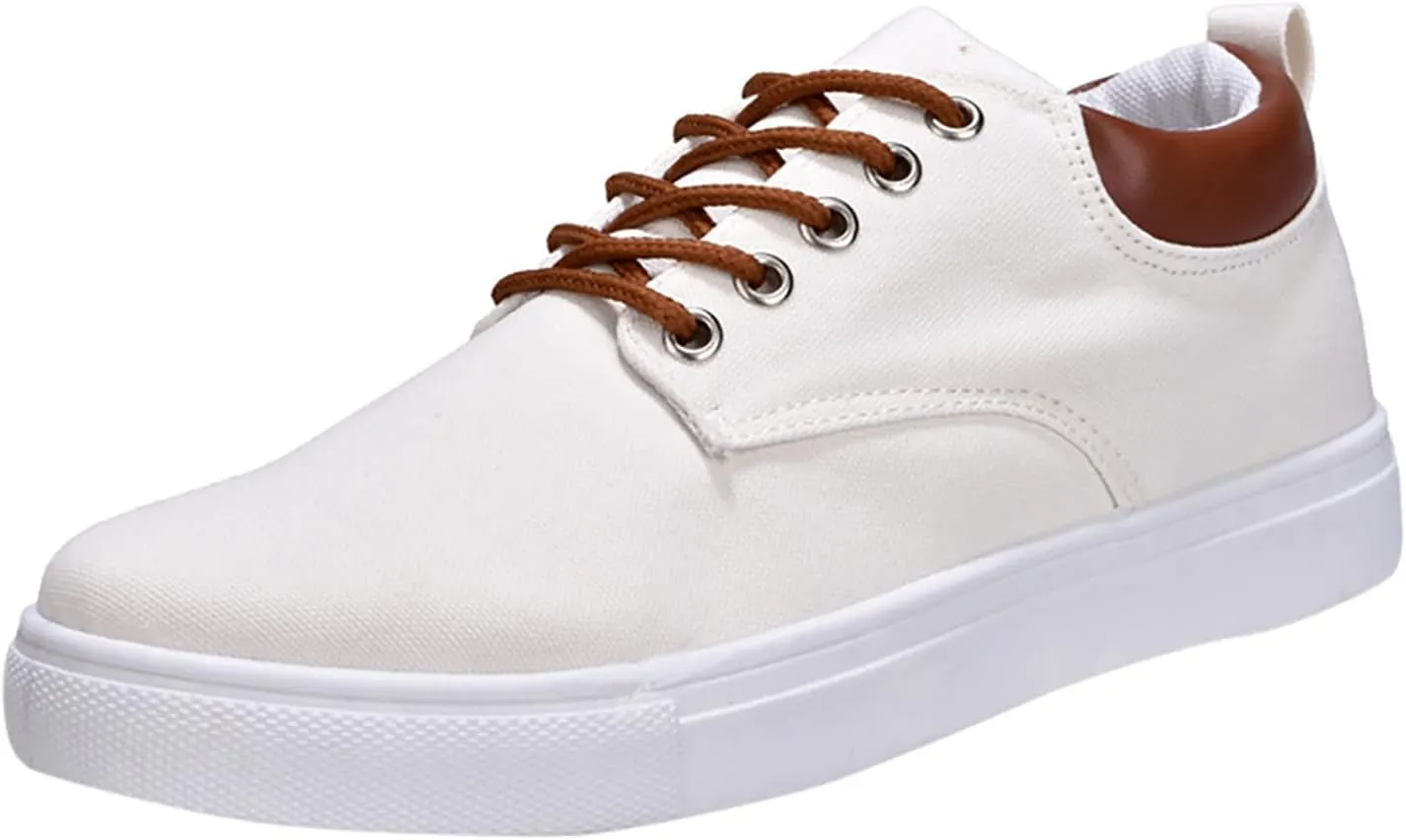 Men Casual Shoes Men Size 7 Men Low Top Canvas Walking Shoes Lace Up Fashion Sneakers Shoes for Men Boots
