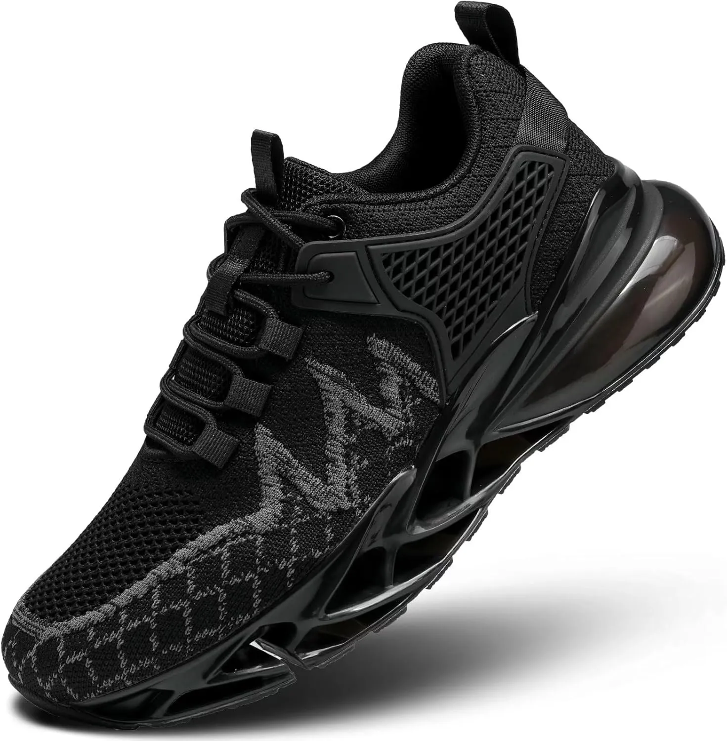 Mens Air Fashion Sneakers Blade Running Walking Shoes Comfortable Non Slip Work Sport Athletic Tennis Shoes