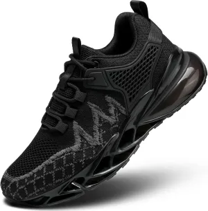 Mens Air Fashion Sneakers Blade Running Walking Shoes Comfortable Non Slip Work Sport Athletic Tennis Shoes