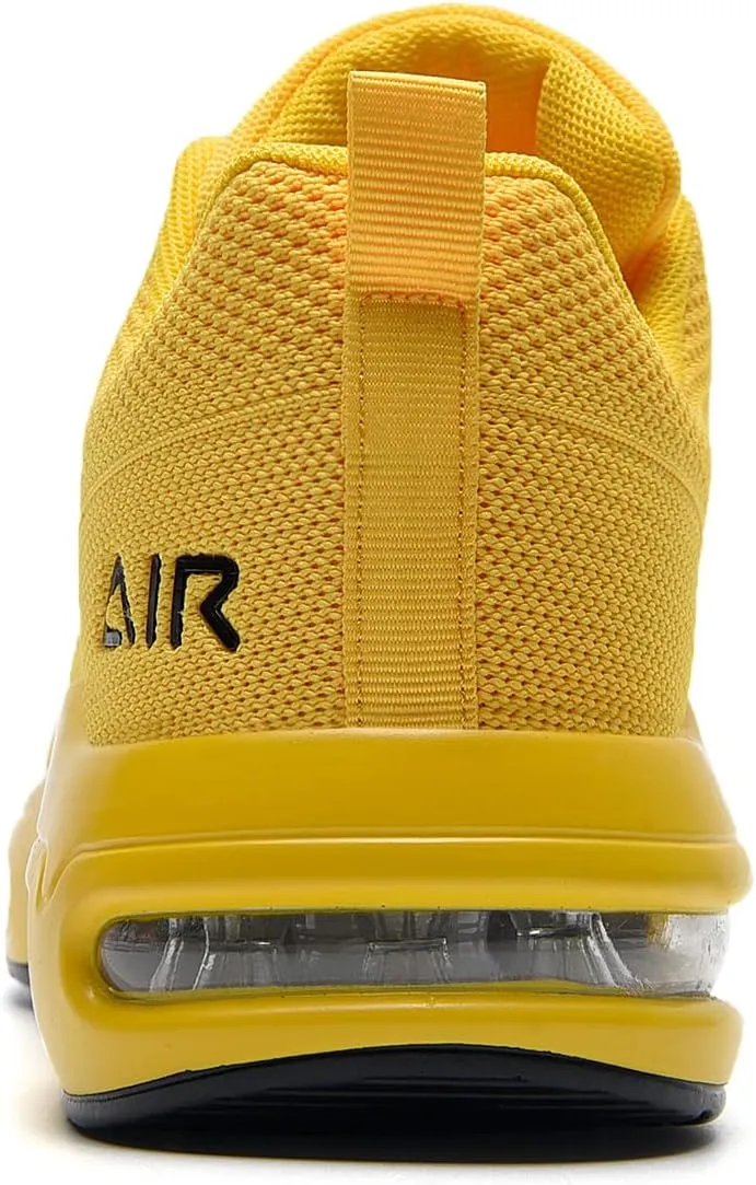 Men's Air Running Shoes Tennis Jogging Gym Fashion Sneaker Lightweight Knitting Breathable Athletic Walking Shoes US 7-12.5