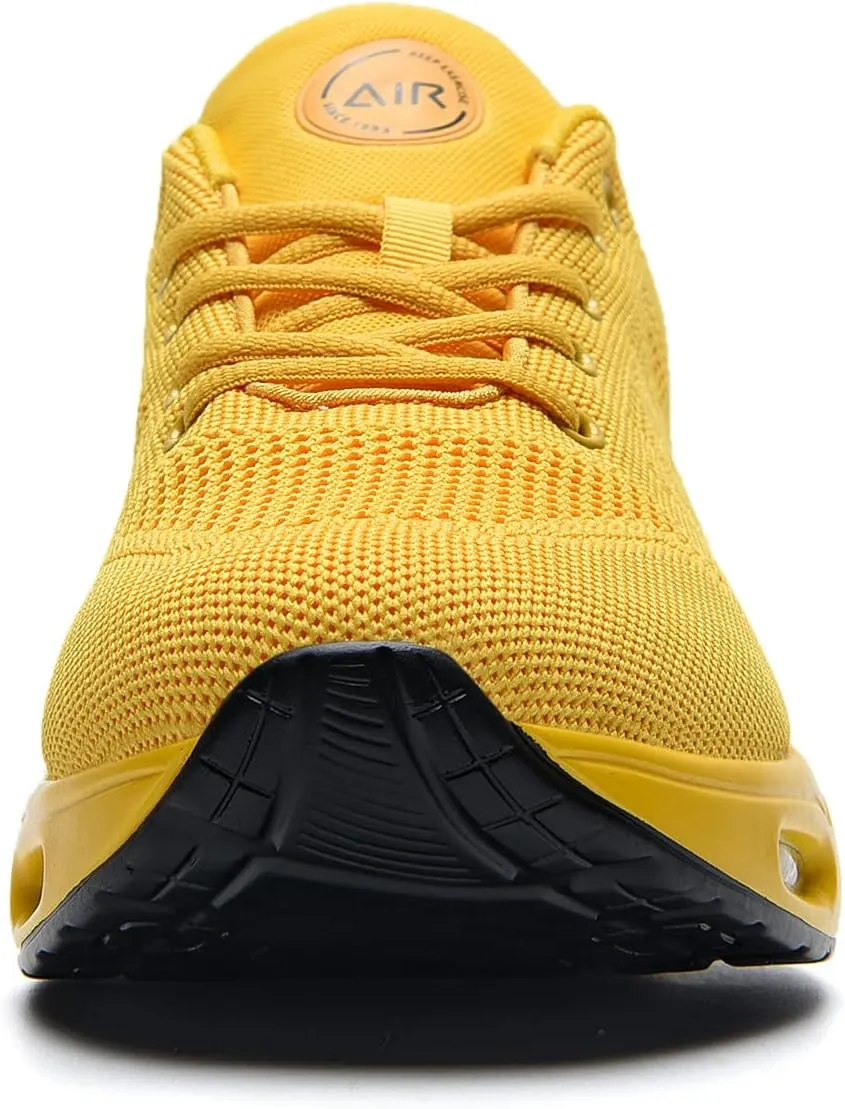 Men's Air Running Shoes Tennis Jogging Gym Fashion Sneaker Lightweight Knitting Breathable Athletic Walking Shoes US 7-12.5