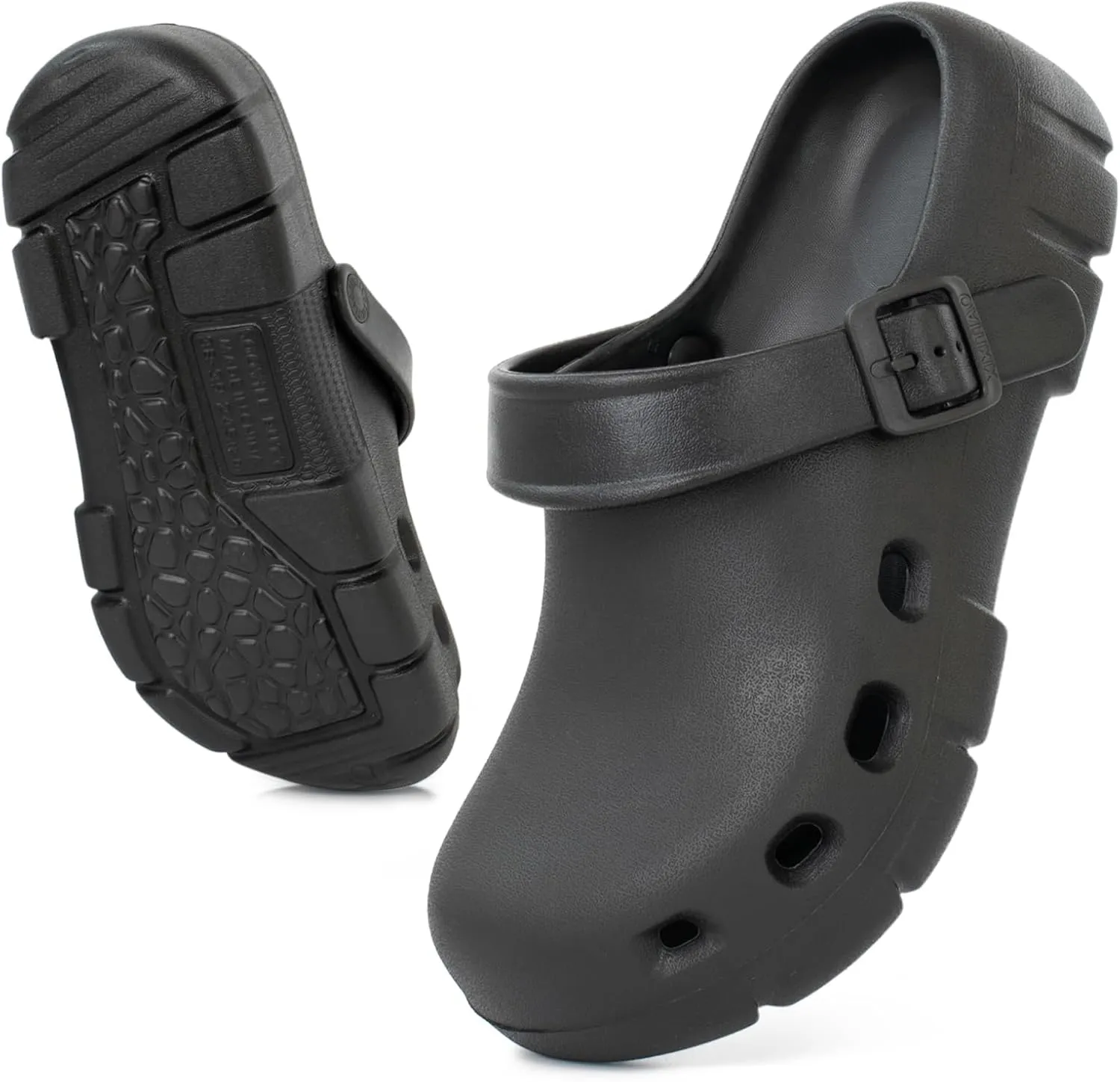 Men's and Women's Unisex-Adult Breathable Work Clogs with Holes Slip Resistant, with Arch Support, Lightweight Beach Slippers for Nurses, Gardeners, Indoor & Outdoor