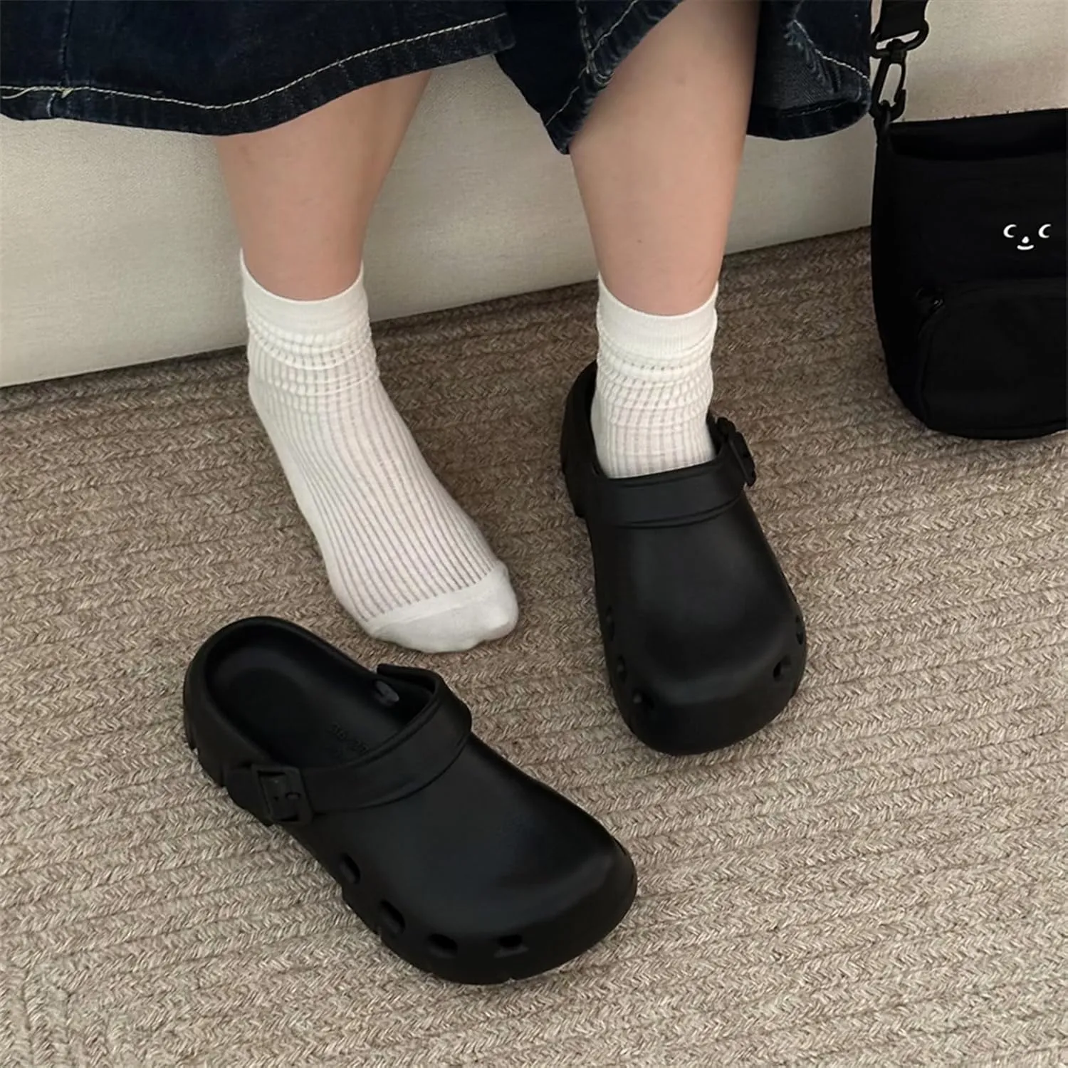Men's and Women's Unisex-Adult Breathable Work Clogs with Holes Slip Resistant, with Arch Support, Lightweight Beach Slippers for Nurses, Gardeners, Indoor & Outdoor
