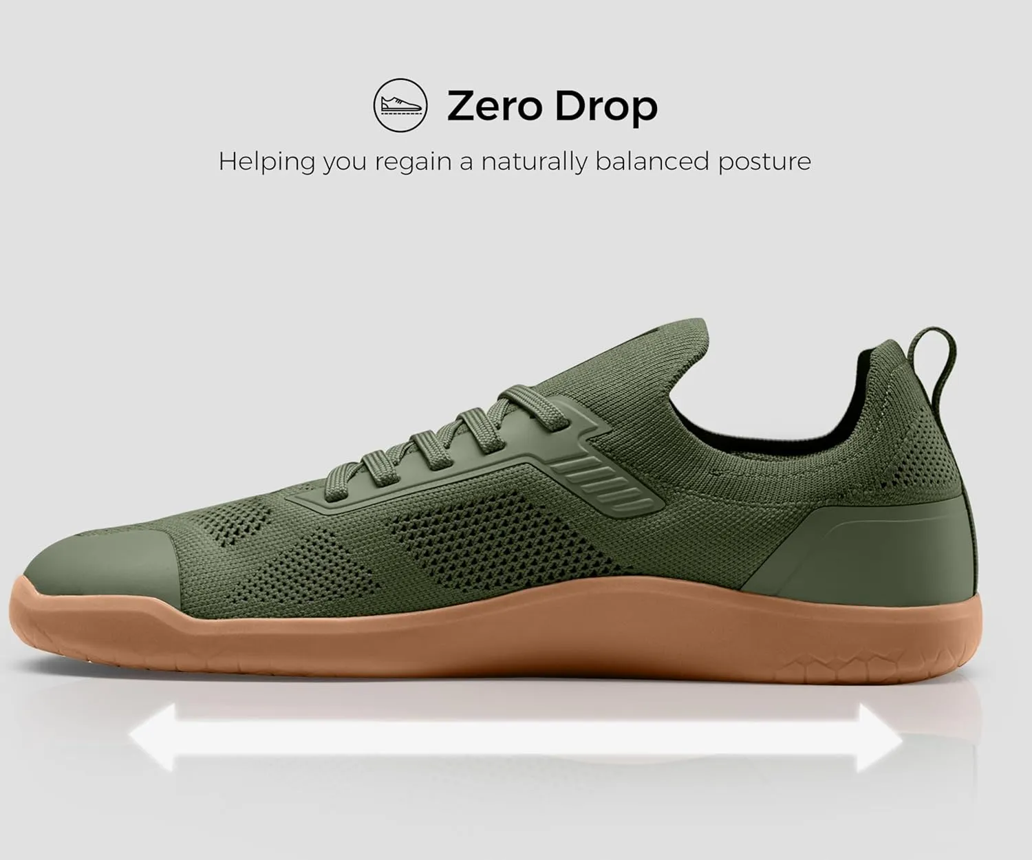 Men's Barefoot Shoes Zero Drop Running Minimalist Gym Shoes for Men Deadlift Cross Training Sneakers