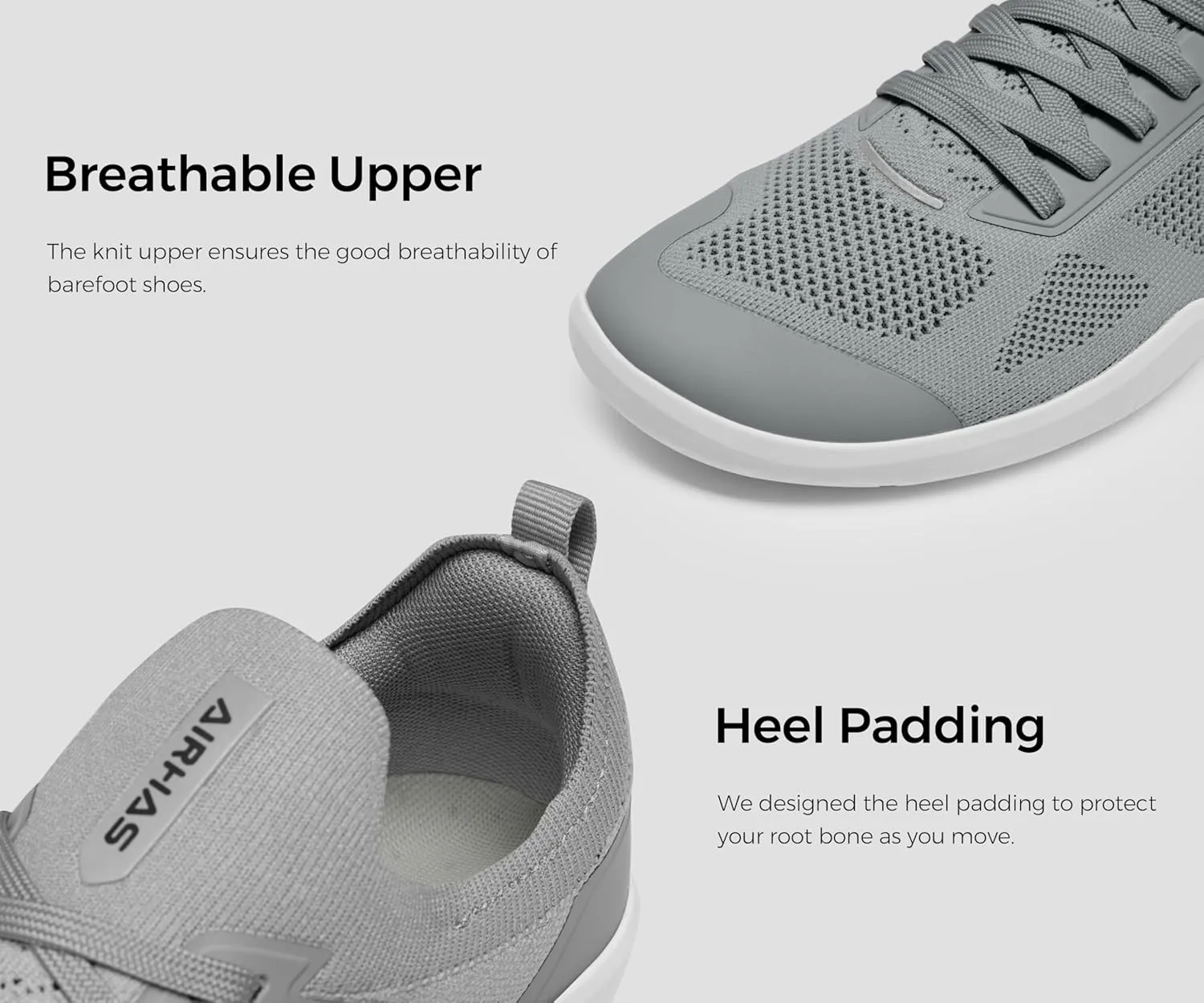 Men's Barefoot Shoes Zero Drop Running Minimalist Gym Shoes for Men Deadlift Cross Training Sneakers
