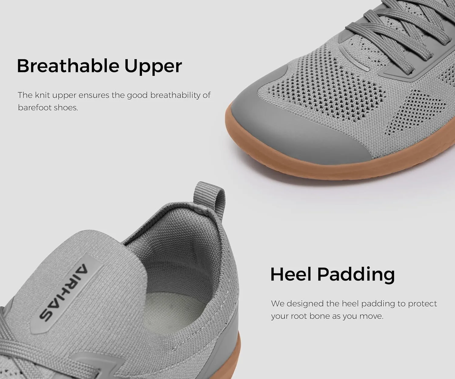 Men's Barefoot Shoes Zero Drop Running Minimalist Gym Shoes for Men Deadlift Cross Training Sneakers