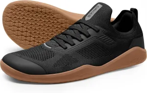 Men's Barefoot Shoes Zero Drop Wide Toe Box Minimalist Gym Shoes for Men Deadlift Cross Training Sneakers