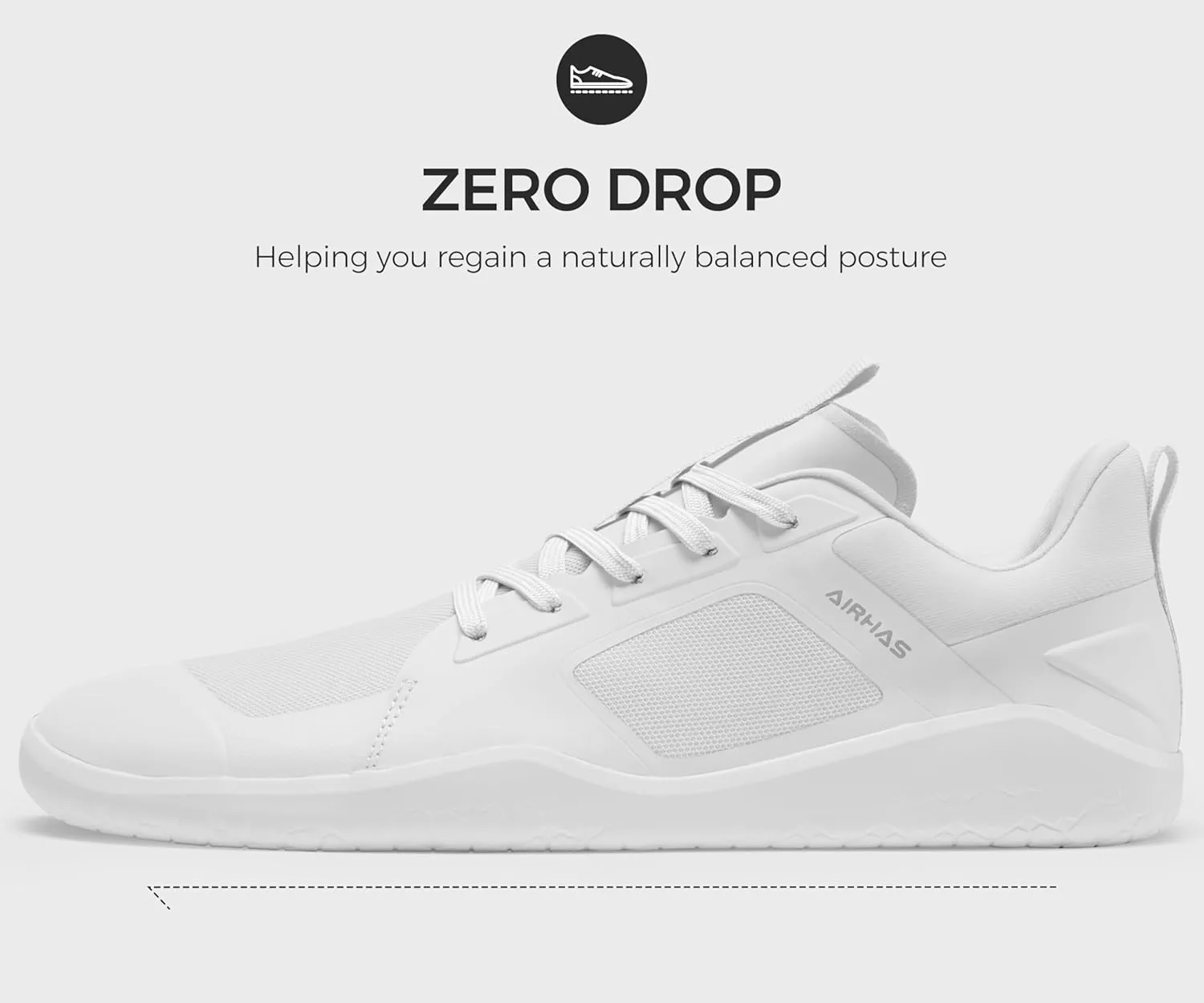 Men's Barefoot Shoes Zero Drop Workout Minimalist Gym Shoes for Men Deadlift Cross Training Sneakers
