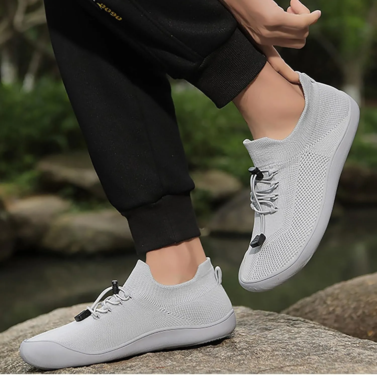 Men's Casual Dress Shoes Comfort Walking Shoes Mesh Mens Tennis Shoes High Top Men Casual Dress Shoes Wedge Sneakers Waterproof Tennis Shoe Cross Trainer Shoe