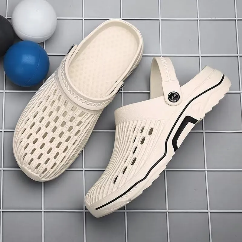 Men's Closed Toe Soft Summer Sandals for Beach Fishing Walking