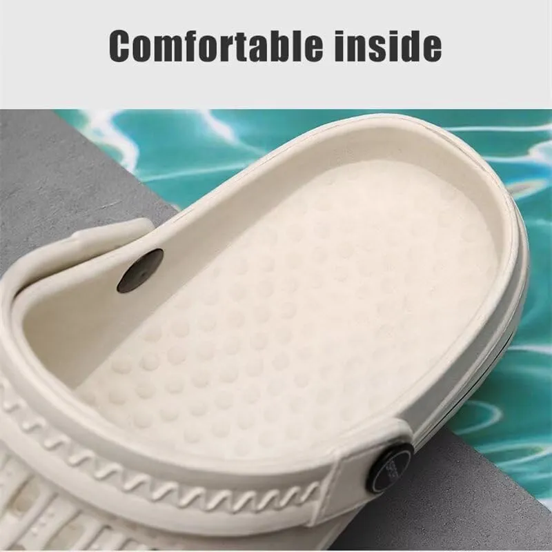 Men's Closed Toe Soft Summer Sandals for Beach Fishing Walking