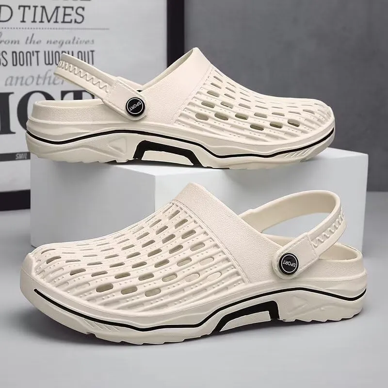 Men's Closed Toe Soft Summer Sandals for Beach Fishing Walking
