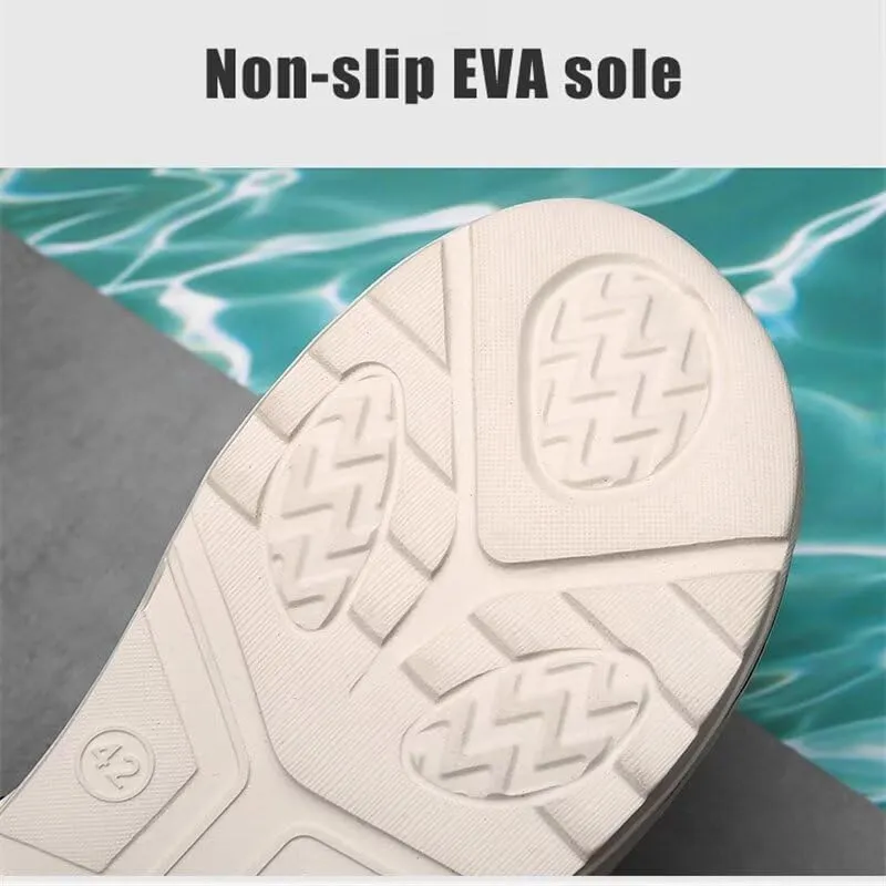 Men's Closed Toe Soft Summer Sandals for Beach Fishing Walking