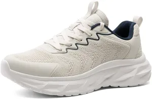 Men's Comfortable Walking Lightweight Mesh Shoes Running Tennis Athletic Gym Workout Cross Training Sneakers