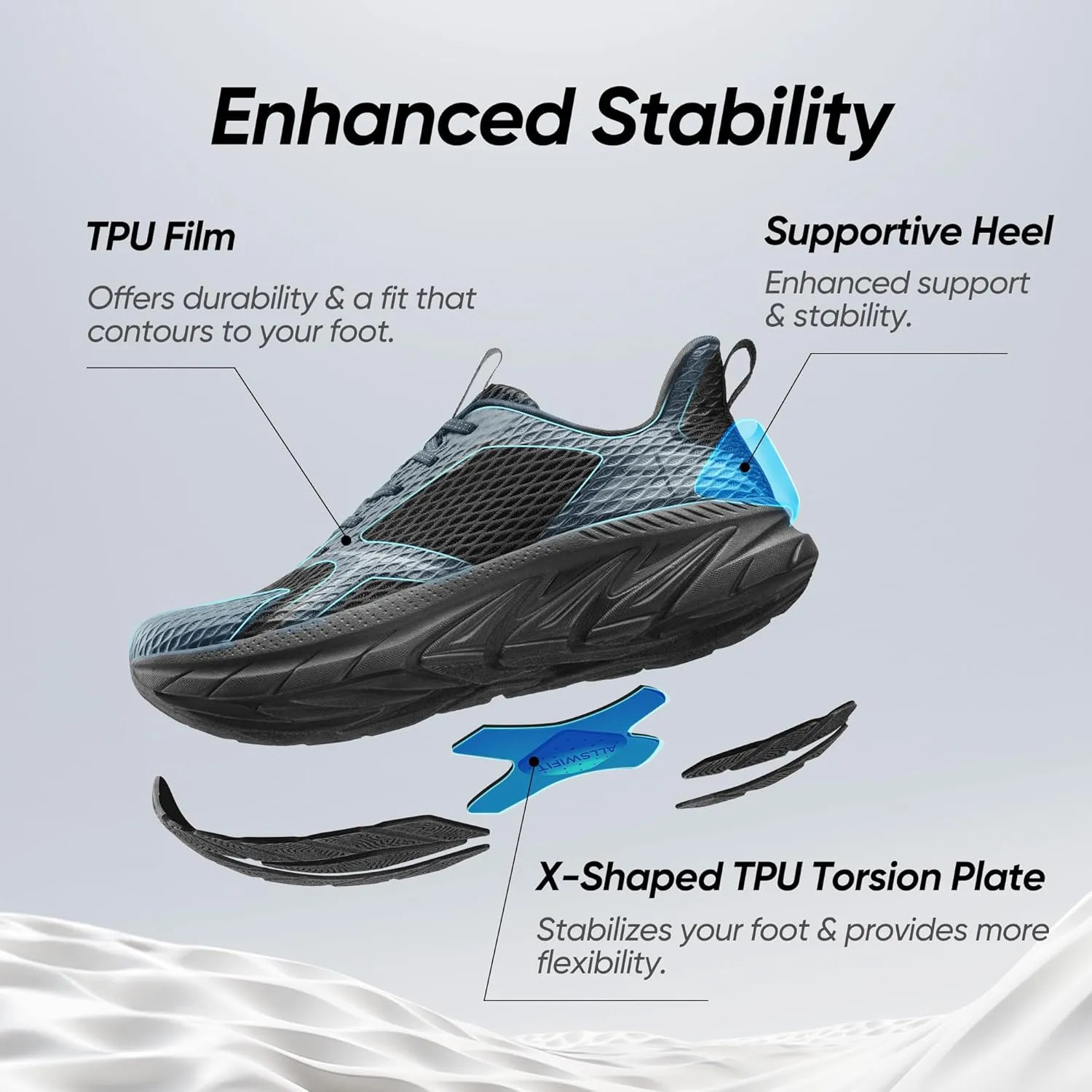 Men's Comfortable Walking Shoes Running Tennis Athletic Gym Workout Cross Training Sneakers