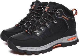 Men's Hiking Shoes, High Top, Outdoor, Camping, Open Air, Mountain Climbing, Hiking (Color : Black, Size : 10)