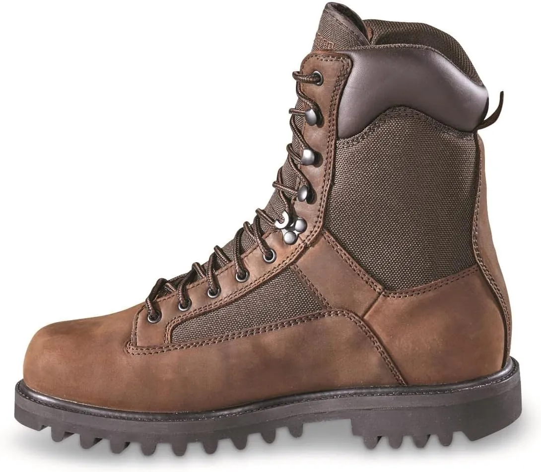 Men's Insulated Waterproof Hunting Boots Non-Slip Shoes, 800-gram
