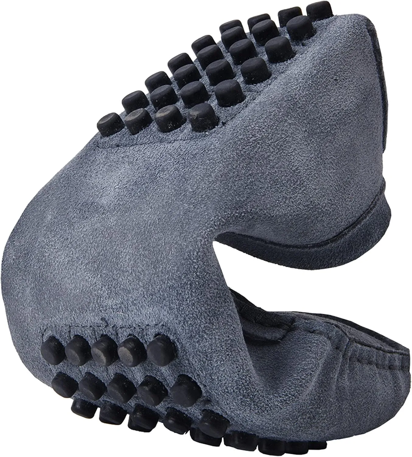 Men's Penny Loafers Moccasin Suede Leather Slip On Casual Dress Driving Shoes