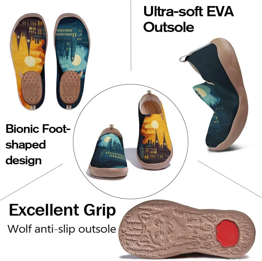 Men's Personalized Loafers All-Season Comfort Slip-on Casual Airflow Walking Sneakers